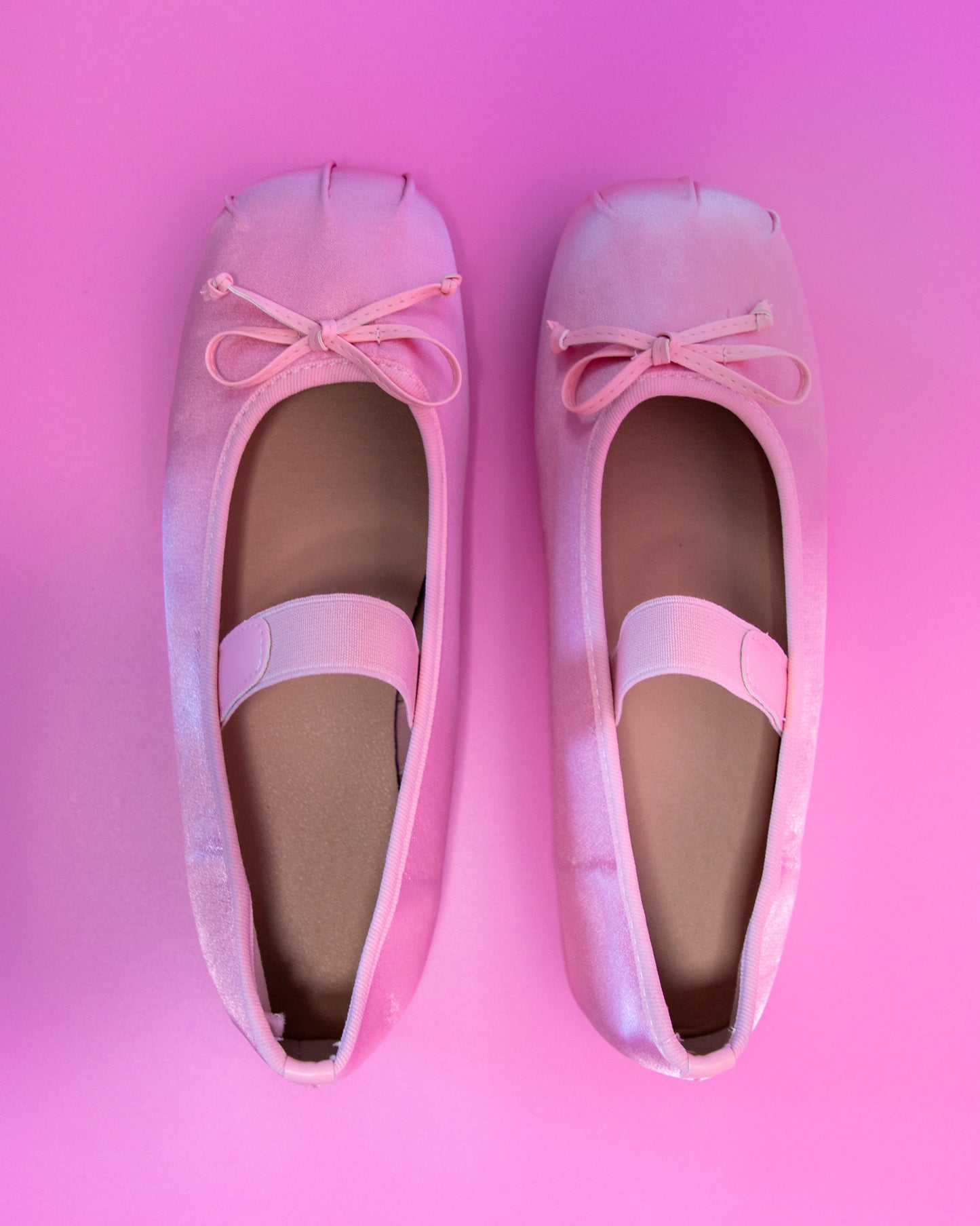 Ballet Flat Pumps Pink