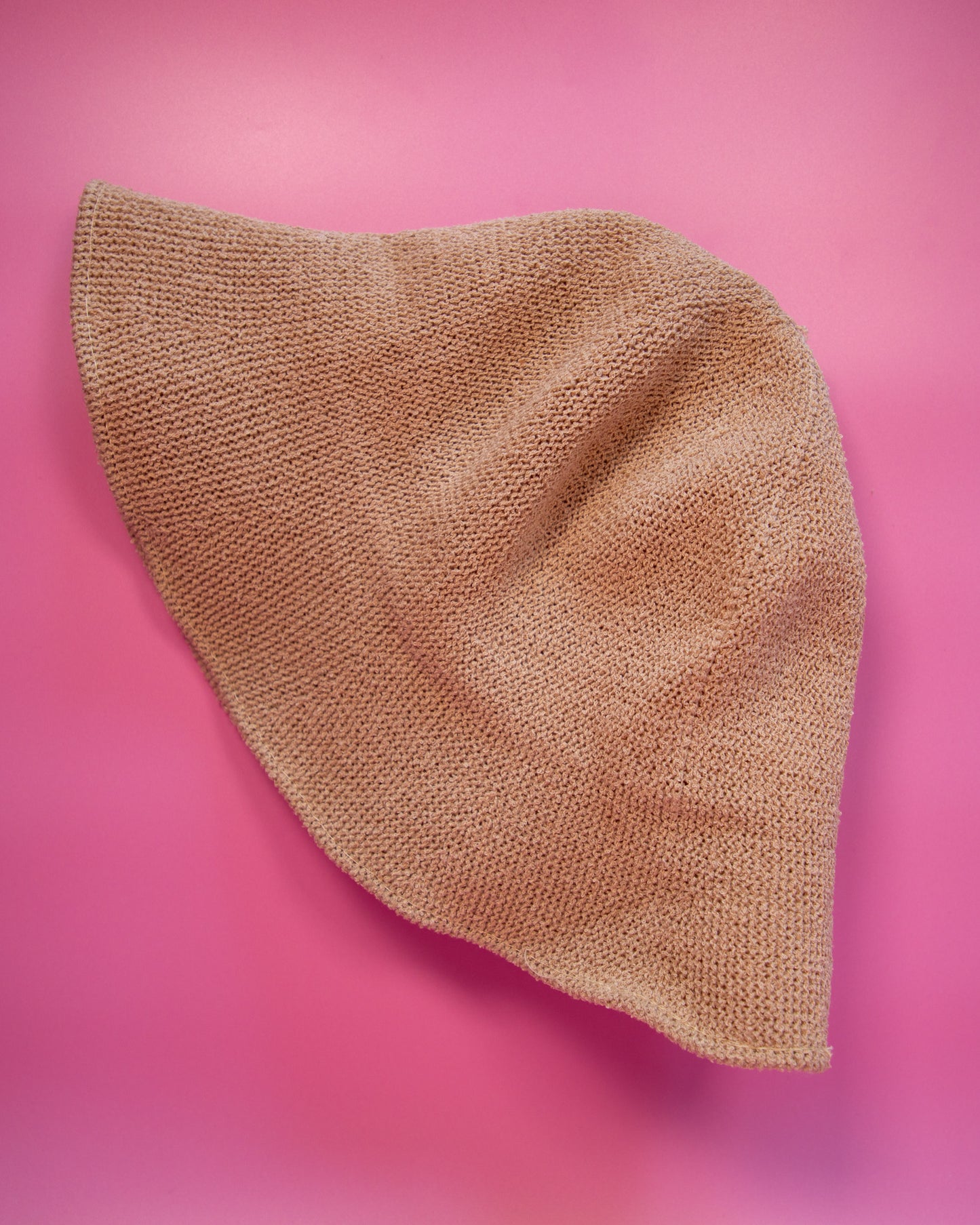 Soft Knitted Summer Hat Beige