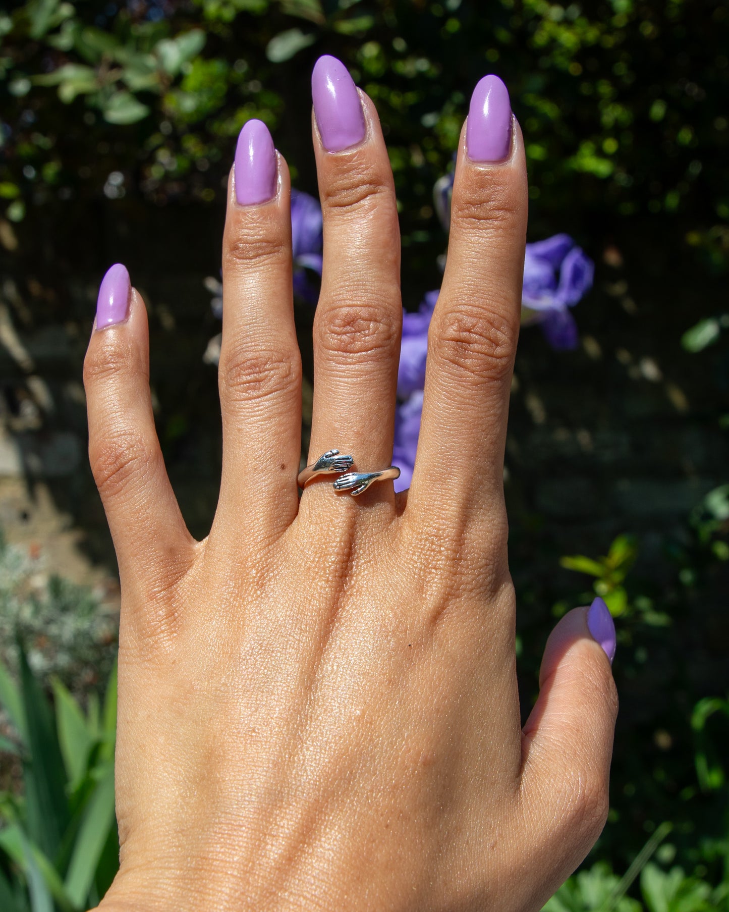 Hug Resizable Ring Silver