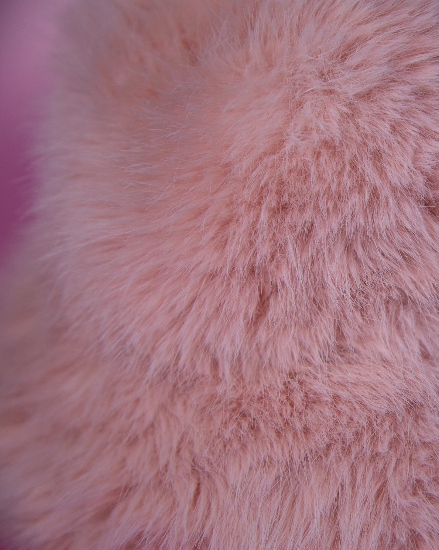 Faux Fur Fluffy Hat Pink