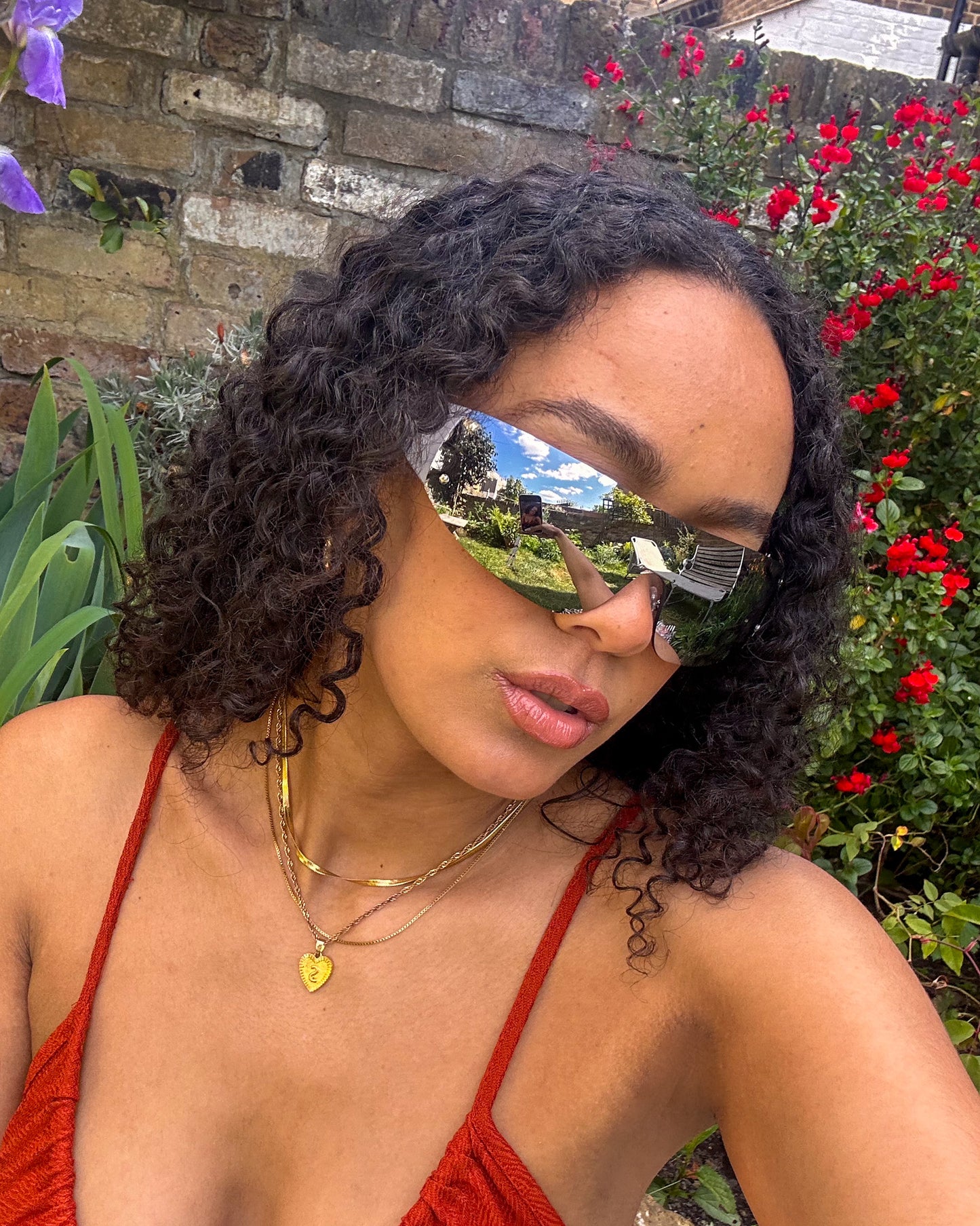 Y2K Rimless Sunglasses Silver