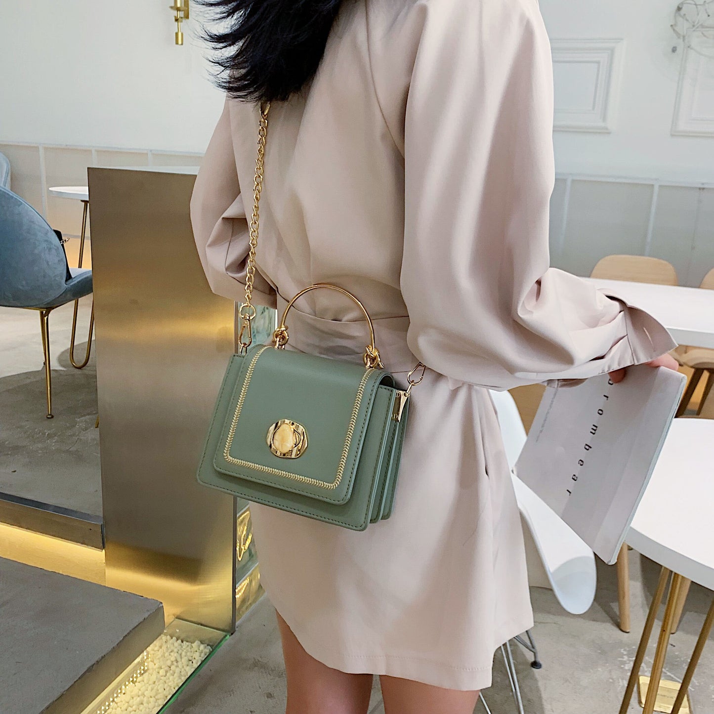 Mini Crossbody Bag Green