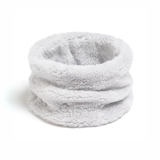 Plush Snood Scarf Grey