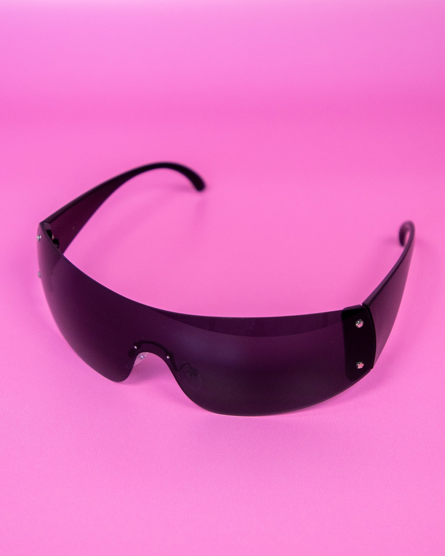 Y2K Rimless Sunglasses Black
