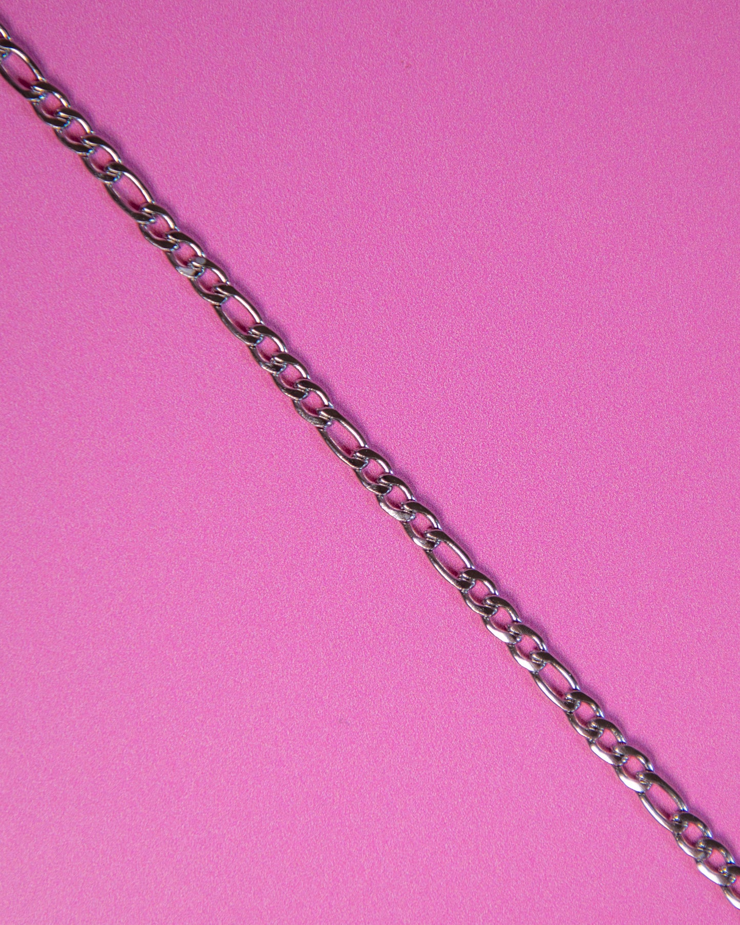 Cuban Chain Anklet Silver