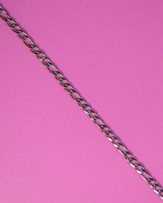Cuban Chain Anklet Silver