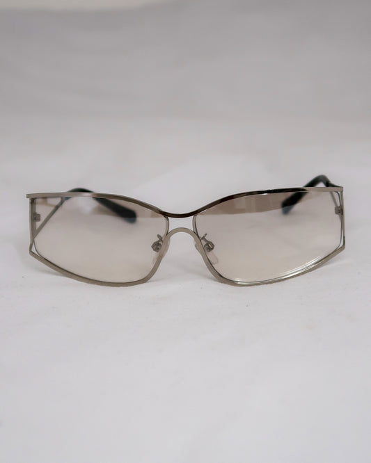 Silver Cut Out Sunglasses