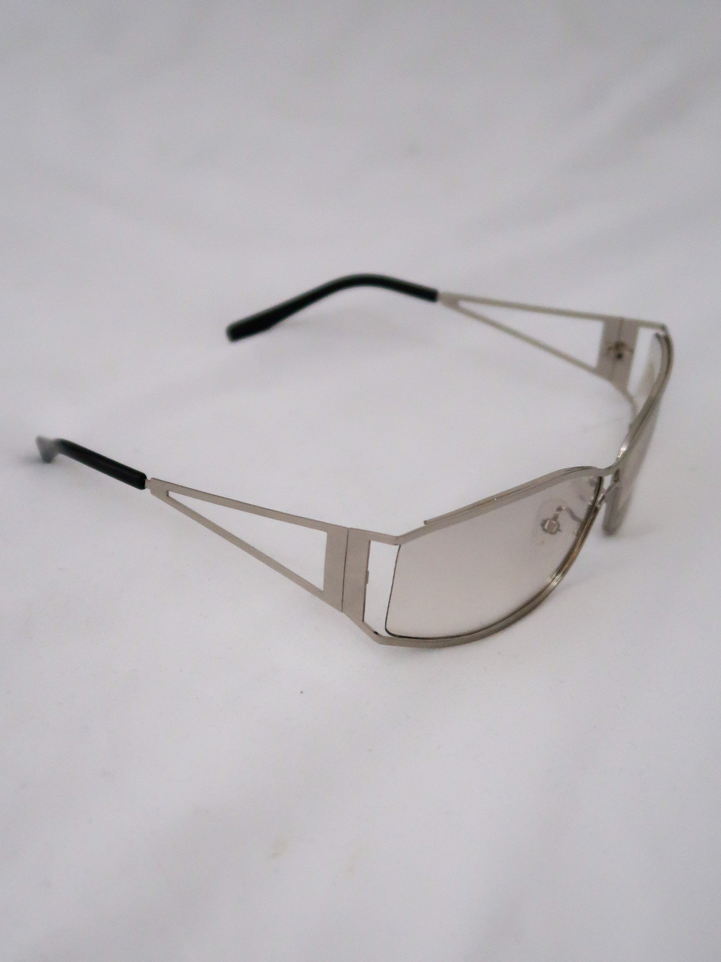 Silver Cut Out Sunglasses