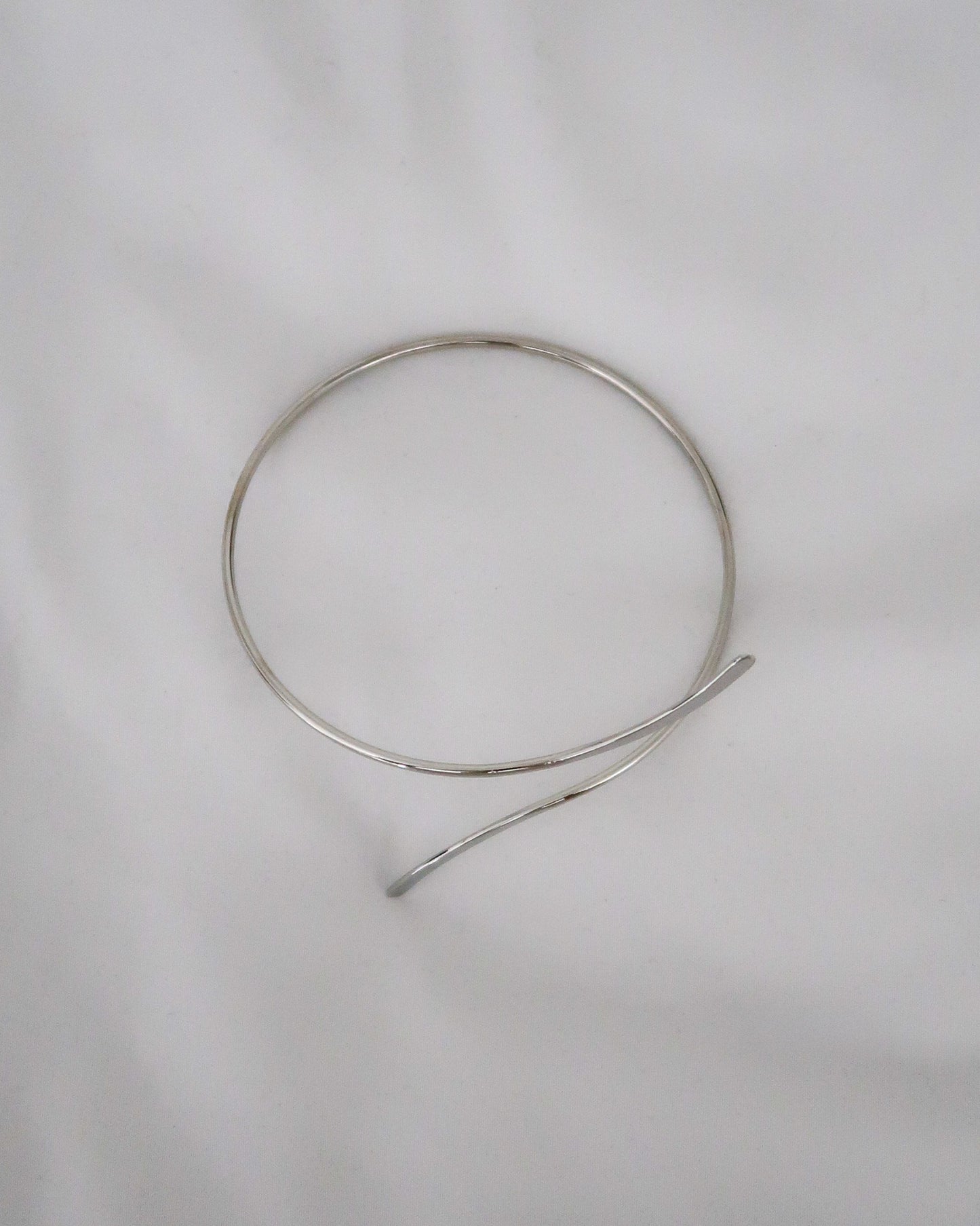 Adjustable Silver Arm Cuff