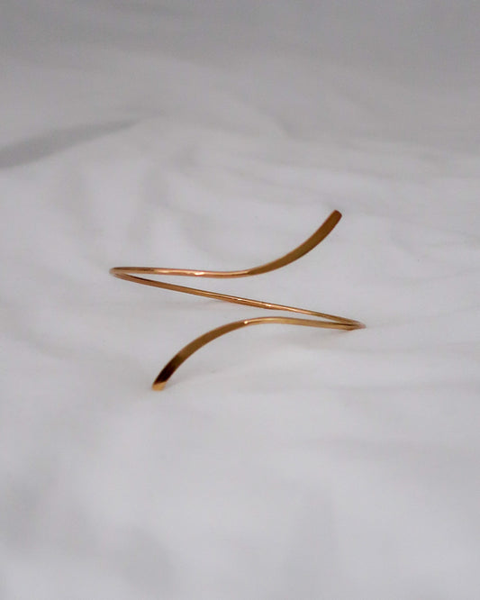 Adjustable Gold Arm Cuff