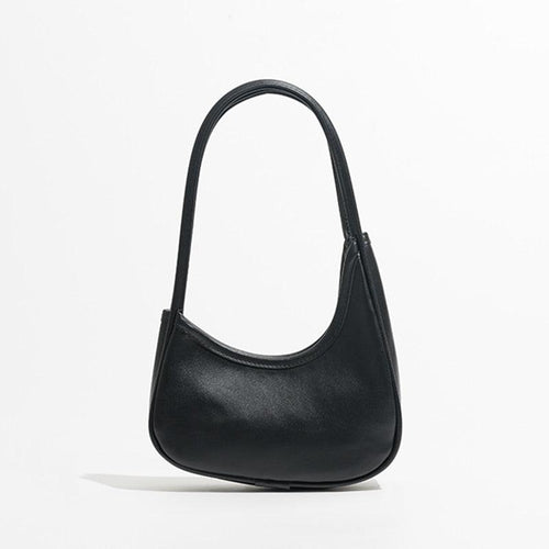 Asymmetrical Handbag Black