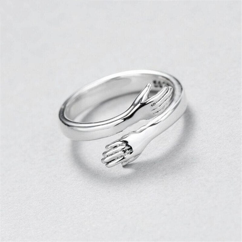 Hug Resizable Ring Silver